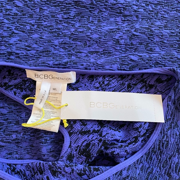 BCBGeneration Women’s One Shoulder Bodycon Dress Size M/L New with Tags - Picture 9 of 9